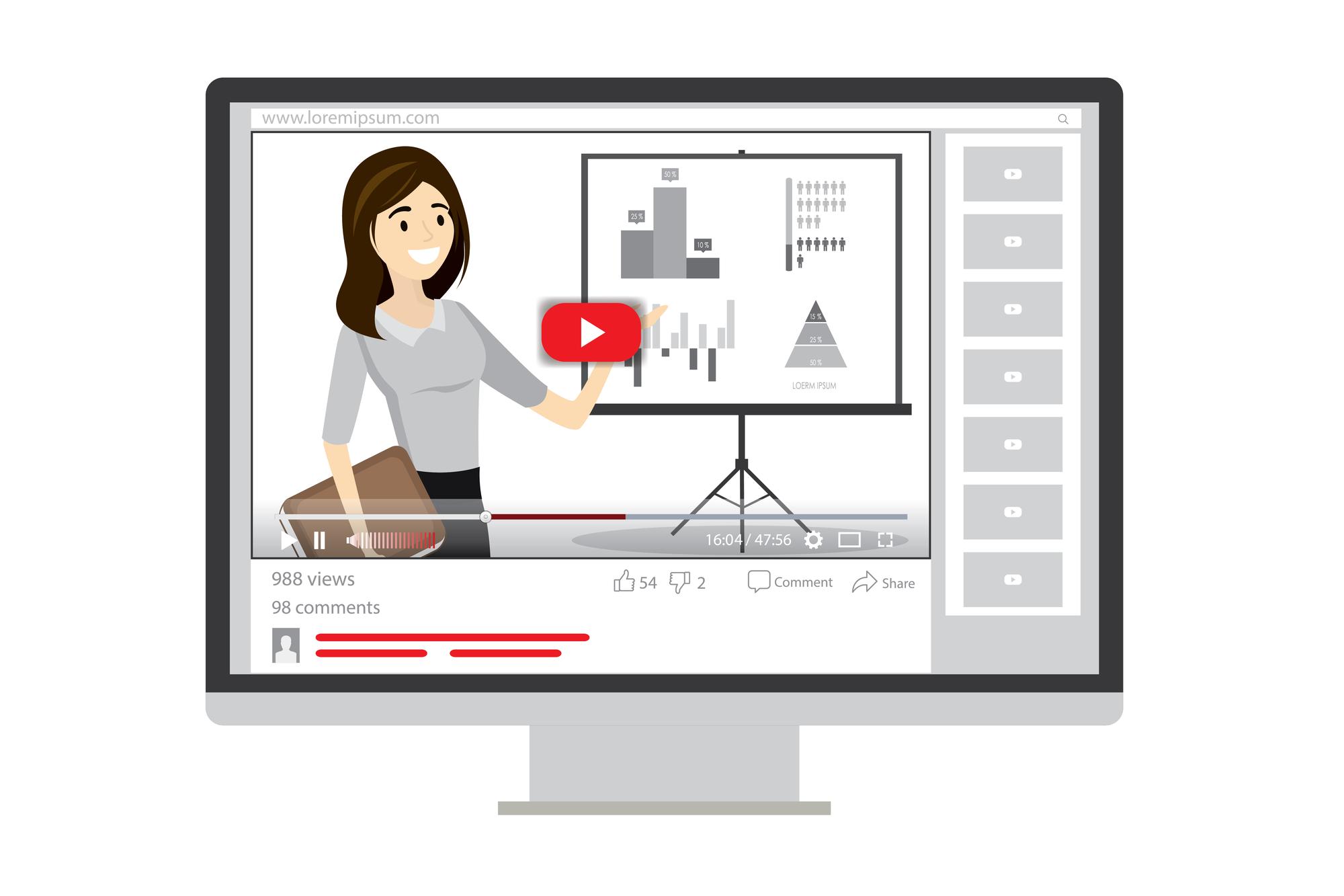 Kurs içeriği önizleme ekranı